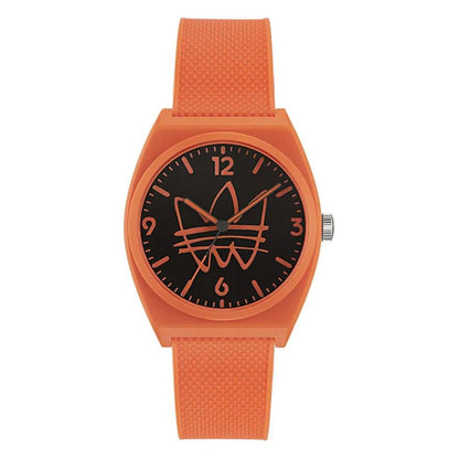 Adidas Orange Synthetic Watch