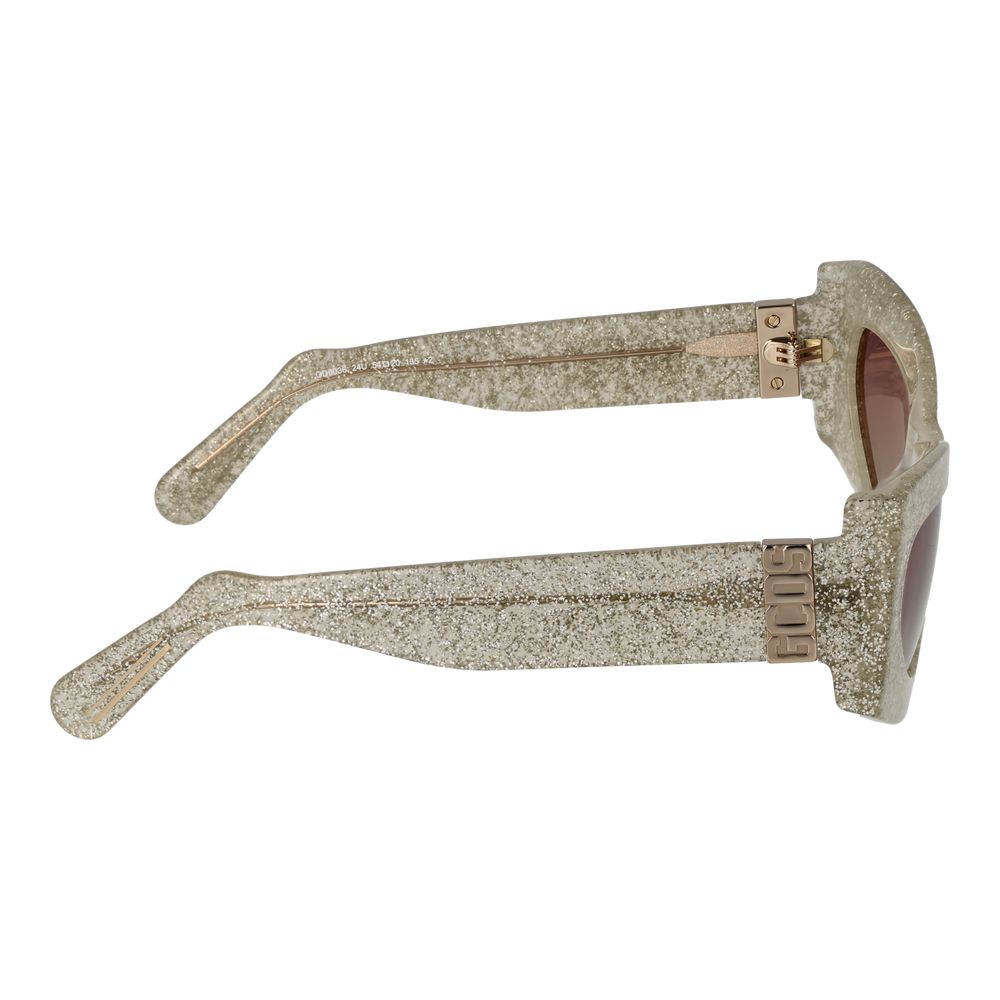 GCDS Silver Unisex Sunglass