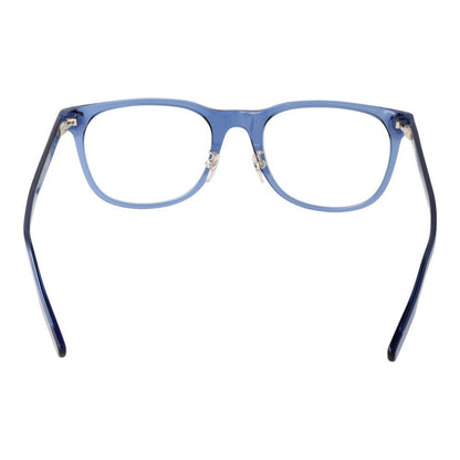 Ermenegildo Zegna Blue Men Glasses Frame