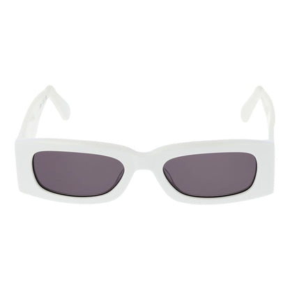 GCDS White Unisex Sunglass
