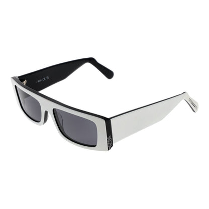 GCDS White Unisex Sunglass