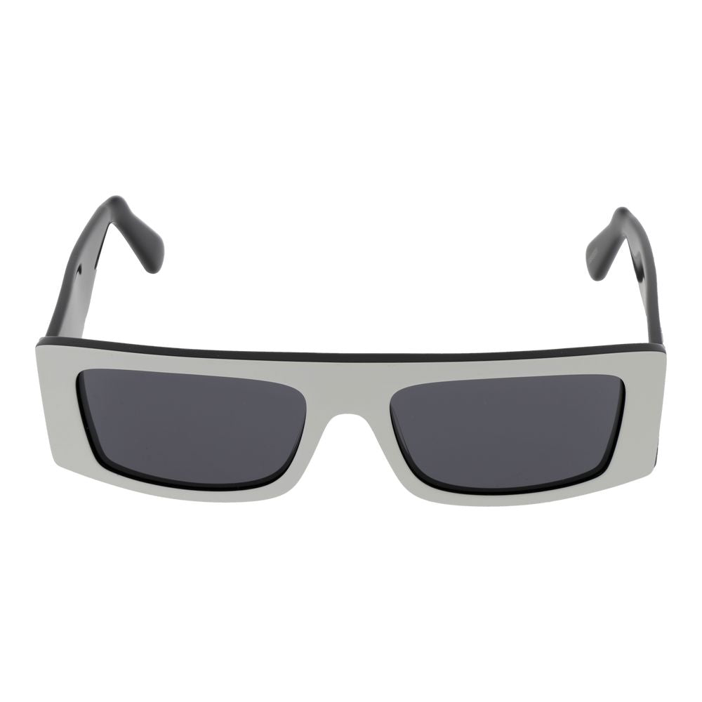 GCDS White Unisex Sunglass