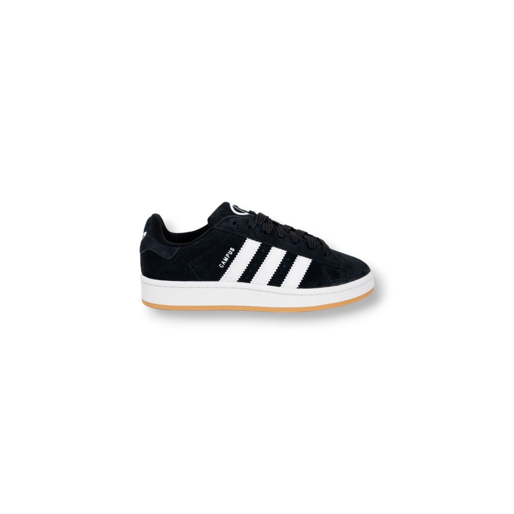 Adidas Black Suede Leather Sneaker