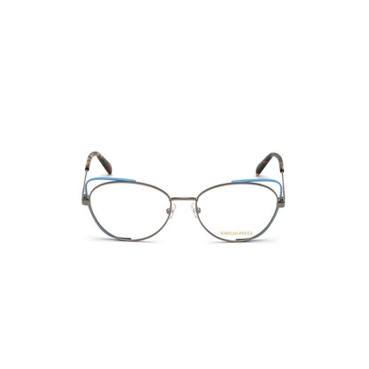 Emilio Pucci Gray Metal Frames