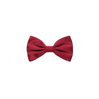 Dolce & Gabbana Red Silk Bowty