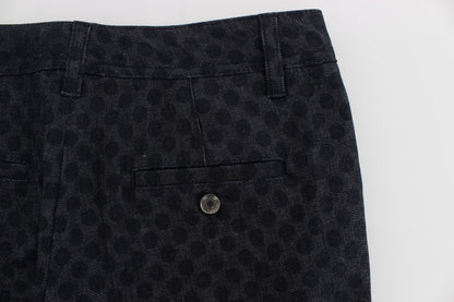 Dolce & Gabbana Polka Dotted Slim Capris Jeans