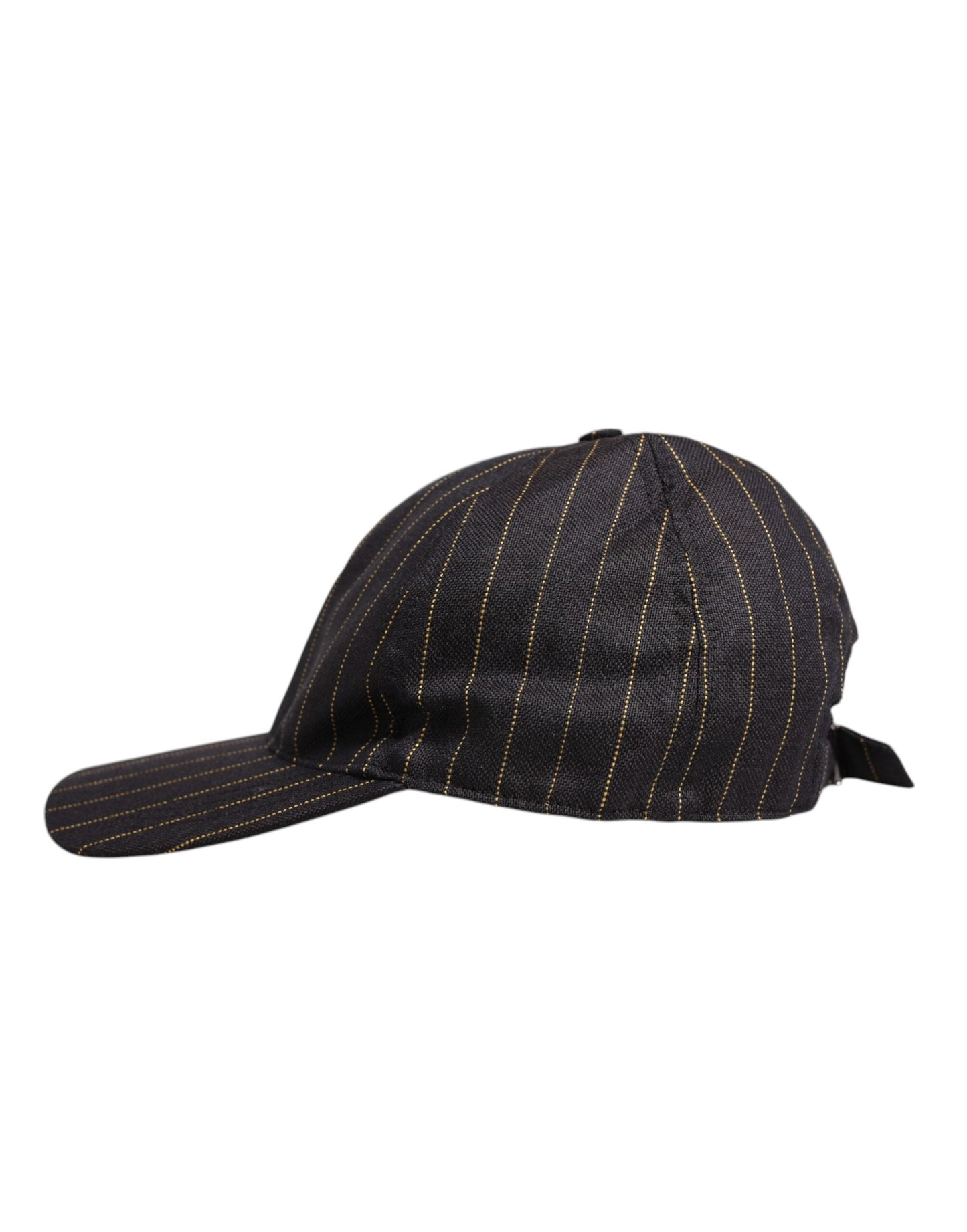 Dolce & Gabbana Brown Stripes Cotton 6 Panels Baseball Cap