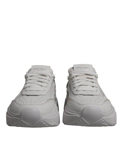 Dolce & Gabbana White Daymaster Low Top Sneakers Shoes