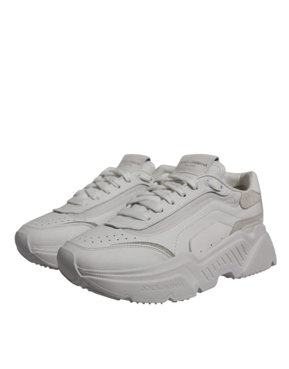 Dolce & Gabbana White Daymaster Low Top Sneakers Shoes