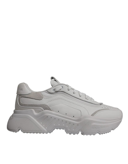 Dolce & Gabbana White Daymaster Low Top Sneakers Shoes