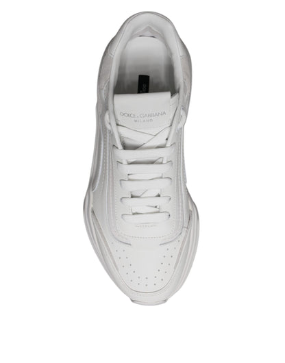 Dolce & Gabbana White Daymaster Low Top Sneakers Shoes