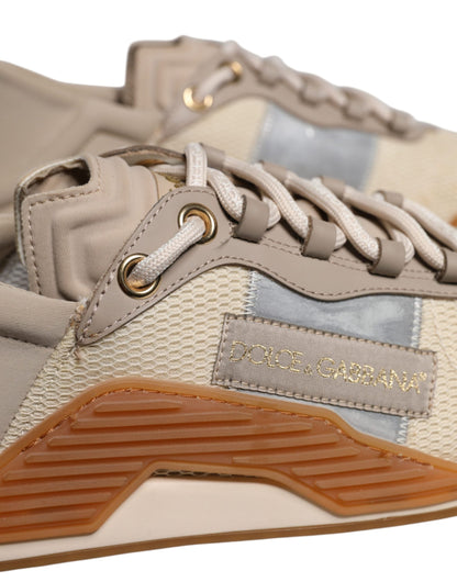 Dolce & Gabbana Multicolor Lace Up Low Top NS1 Sneakers Shoes