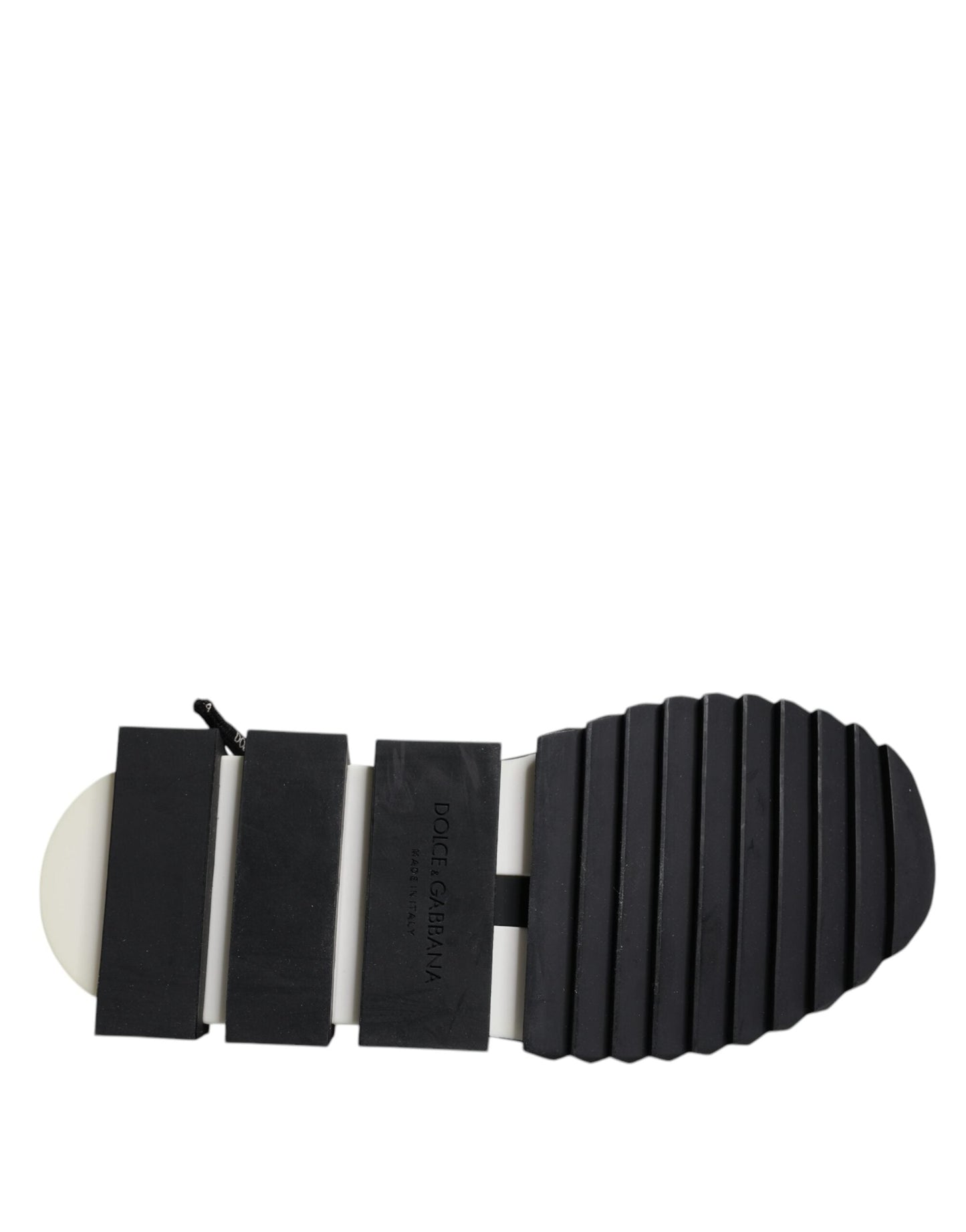 Dolce & Gabbana Black Mesh Sorrento Trekking Sneakers Shoes