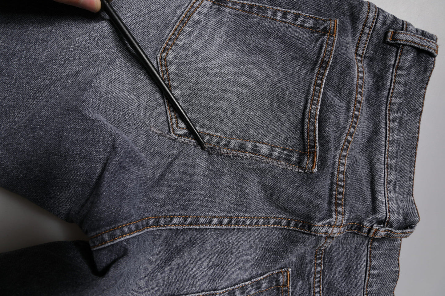 Dolce & Gabbana Dark Gray Cotton Stretch Skinny Denim Jeans