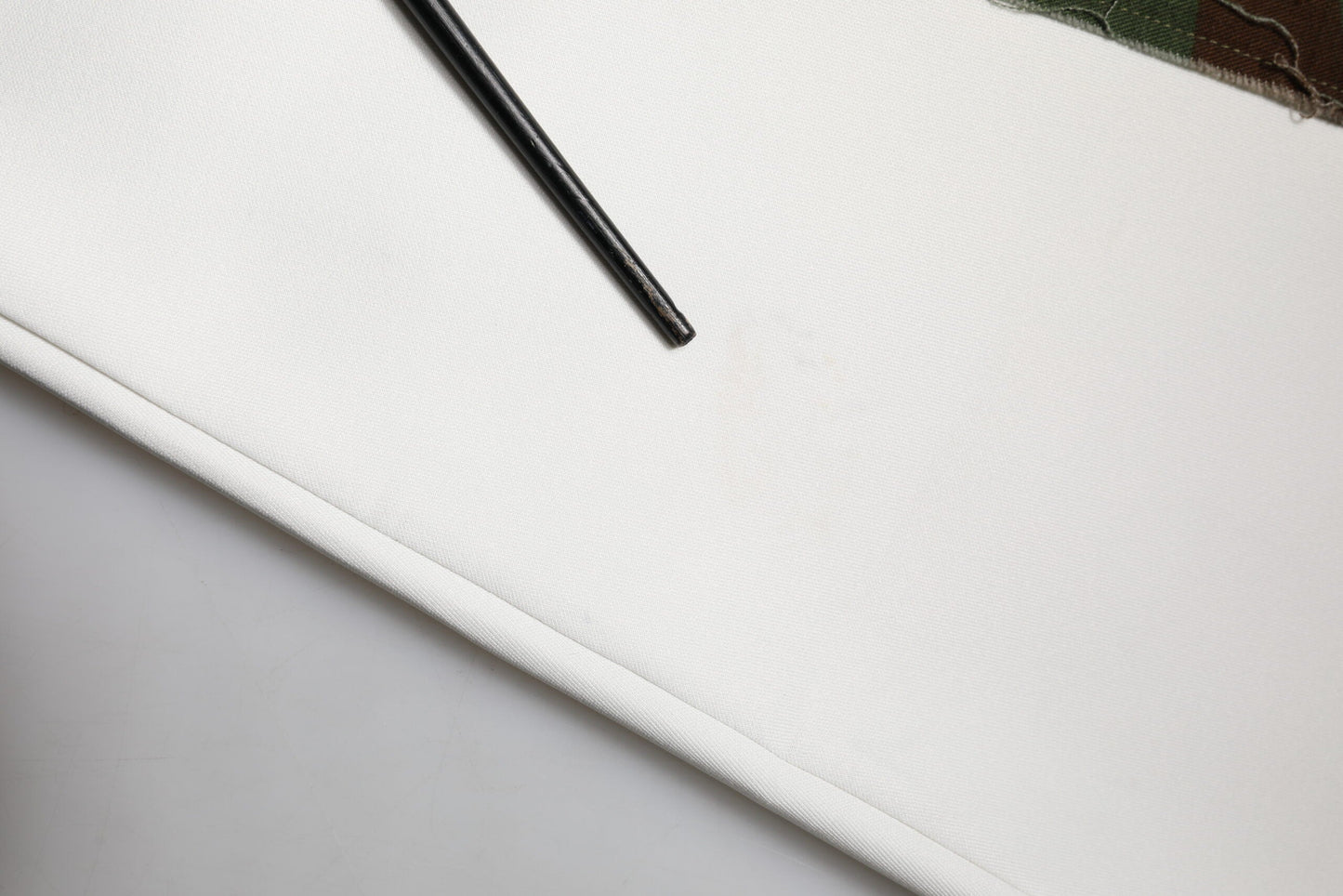 Dolce & Gabbana White Camouflage Patchwork Sweatpants Pants