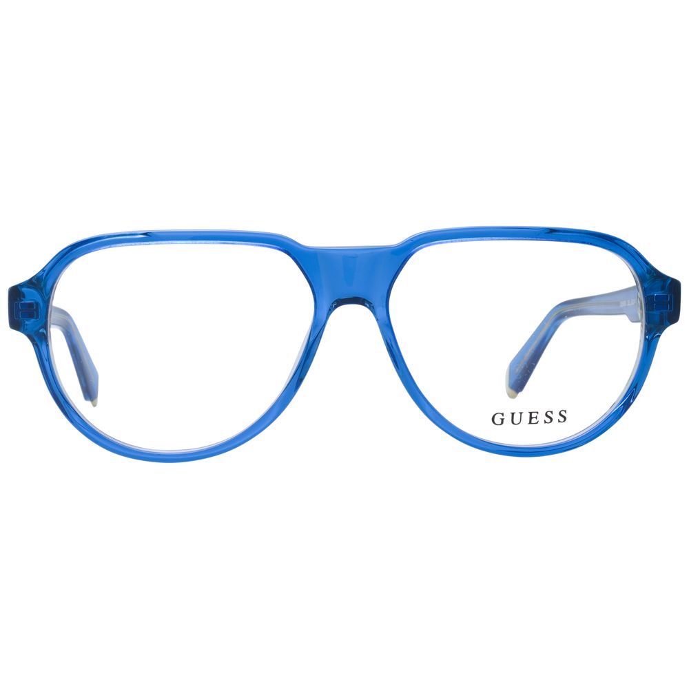 Guess Blue Men Glasses Frame