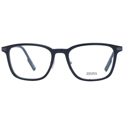 Ermenegildo Zegna Black Men Glasses Frame