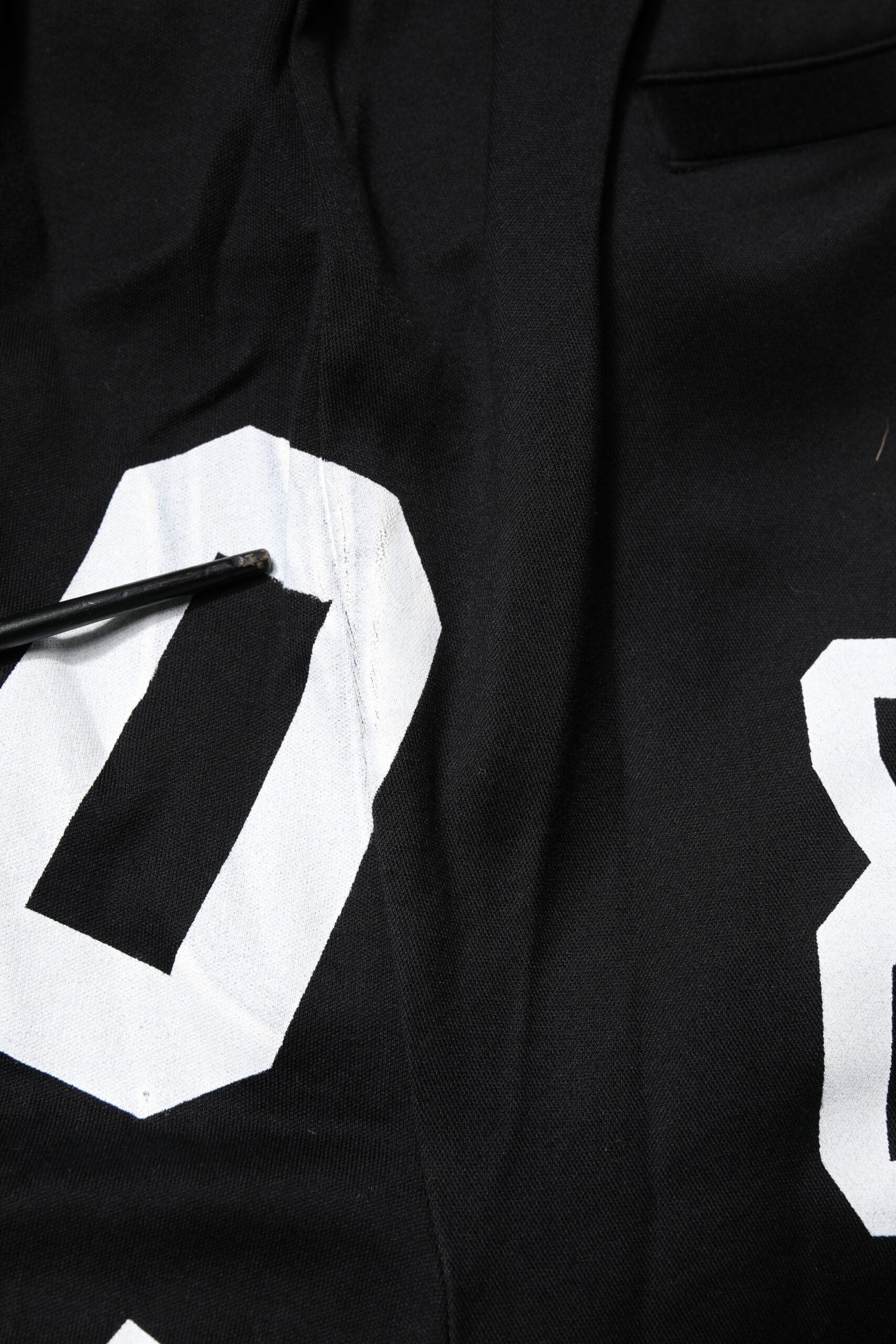 Dolce & Gabbana Black Logo Cotton Bermuda Sweatshorts Shorts