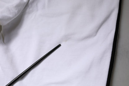 Dolce & Gabbana White Cotton Stretch Jogger Sweatpants Pants