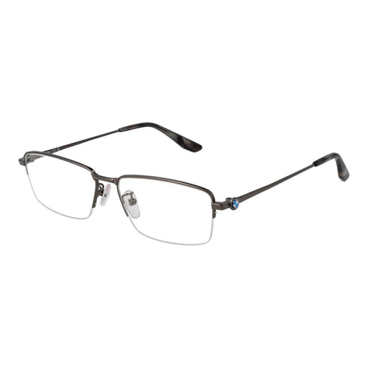 BMW Silver Men Glasses Frame