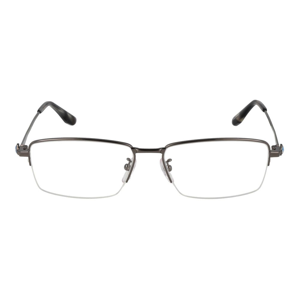 BMW Silver Men Glasses Frame