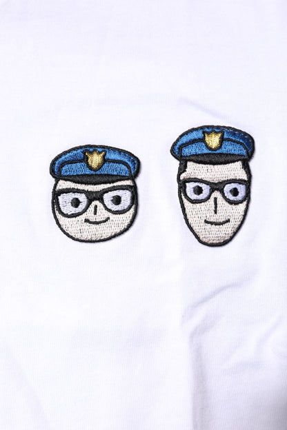 Dolce & Gabbana White #DGFamily Cotton Crew Neck T-shirt