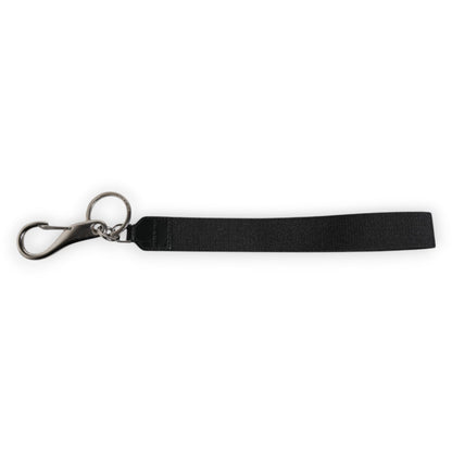 Dolce & Gabbana Black Nylon Logo DG Crown Men's Holder Keychain Keyring