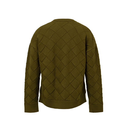 Bottega Veneta Green Wool Sweater
