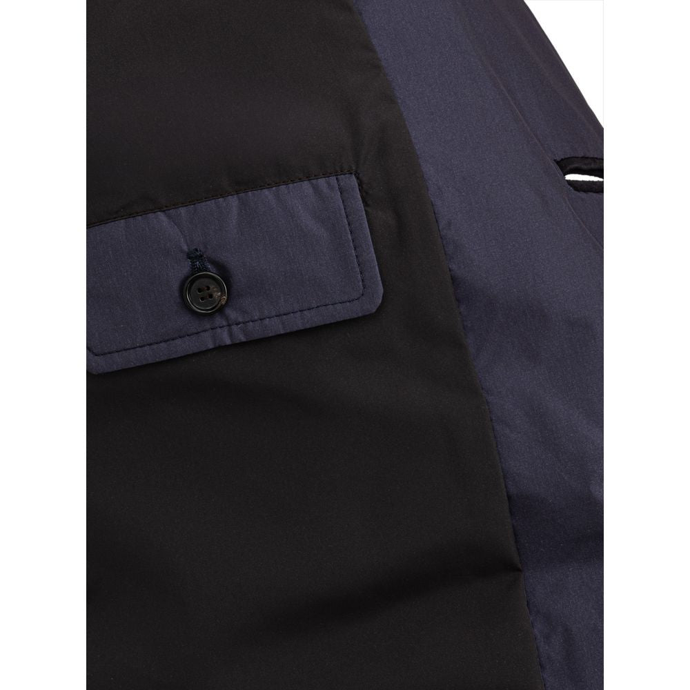 Dolce & Gabbana Blue Polyester Jackets & Coat