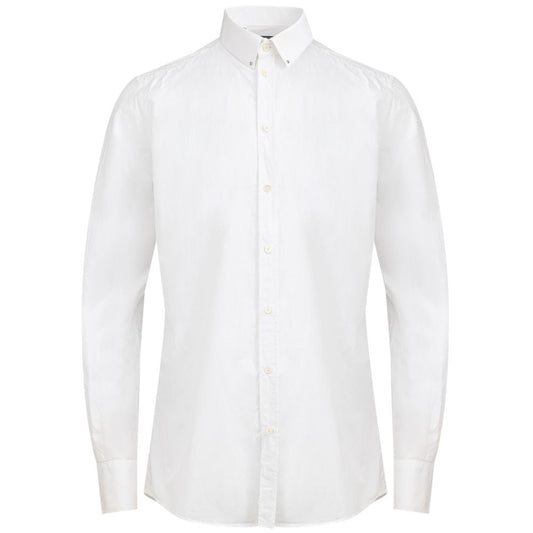 Dolce & Gabbana White Cotton Shirt