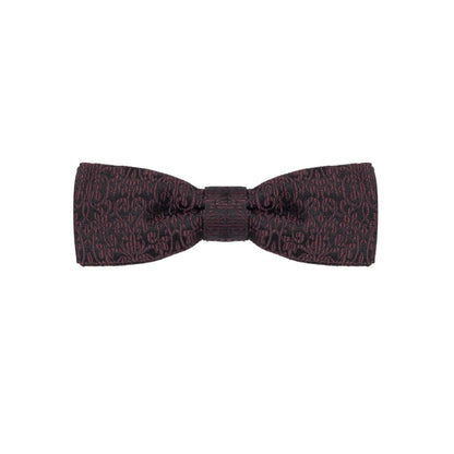 Dolce & Gabbana Black Silk Bowty