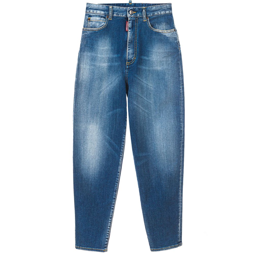 Dsquared² Blue Cotton Jeans Denim