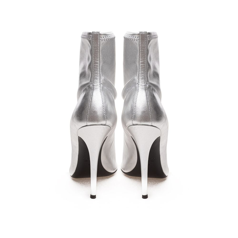 Giuseppe Zanotti Gray Leather Boot