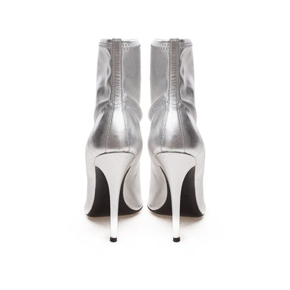 Giuseppe Zanotti Gray Leather Boot