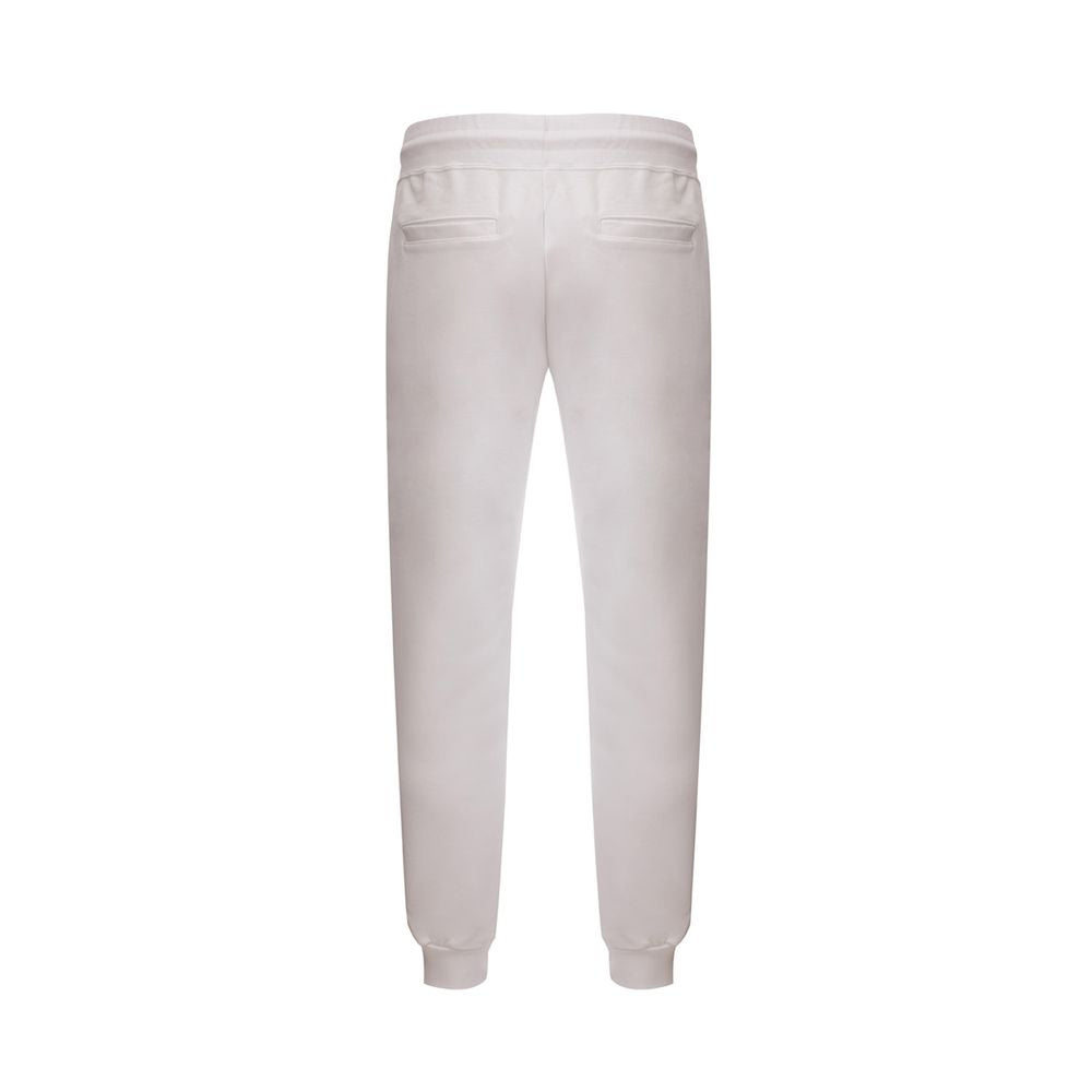 GCDS Elevate Your Wardrobe with Chic White Cotton Pants