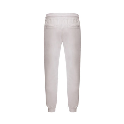 GCDS Elevate Your Wardrobe with Chic White Cotton Pants