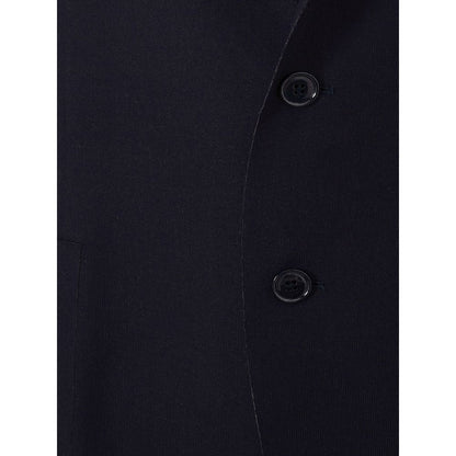 Elegant Blue Cotton Lardini Jacket