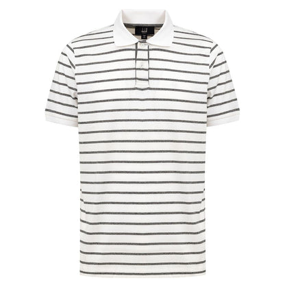 Dunhill White Cotton Polo Shirt