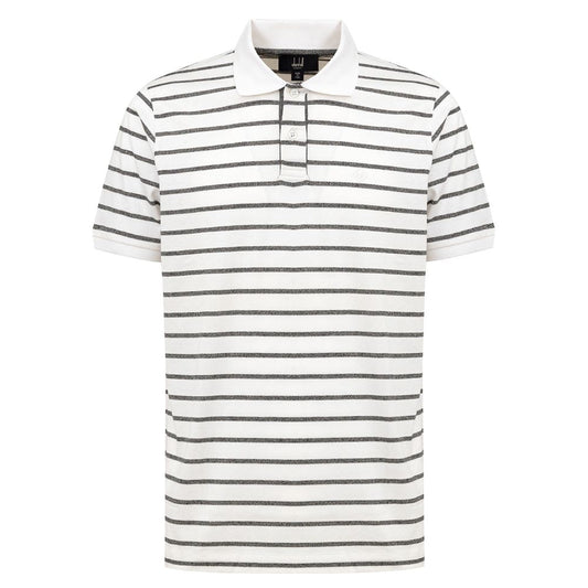 Dunhill White Cotton Polo Shirt