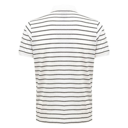 Dunhill White Cotton Polo Shirt