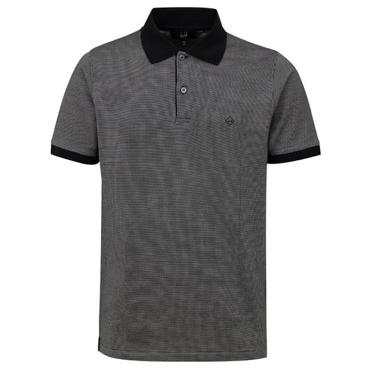 Dunhill Black Cotton Polo Shirt