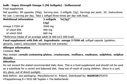 Super Strength Omega 3