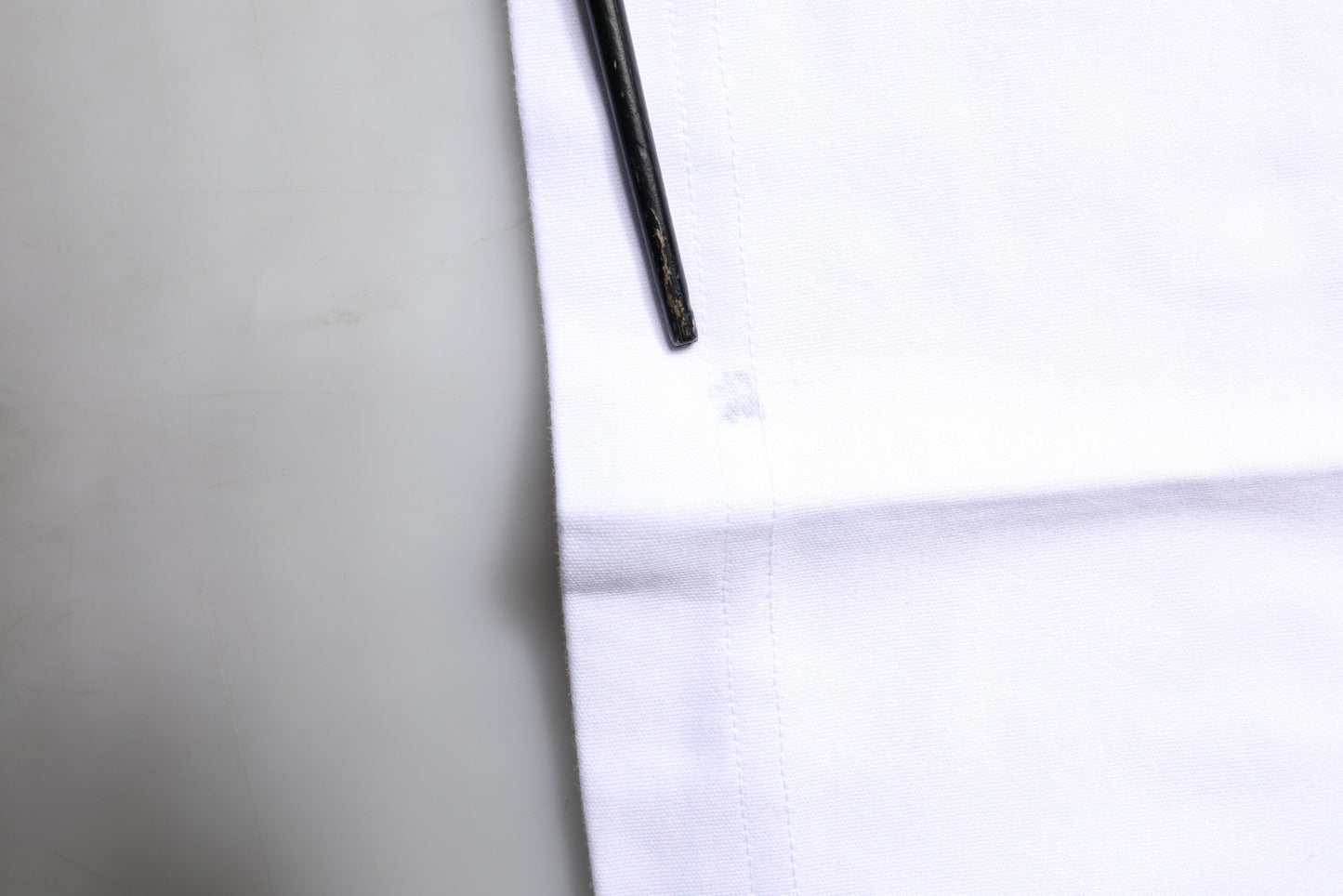 Dolce & Gabbana White Printed Cotton Crew Neck Tee T-shirt