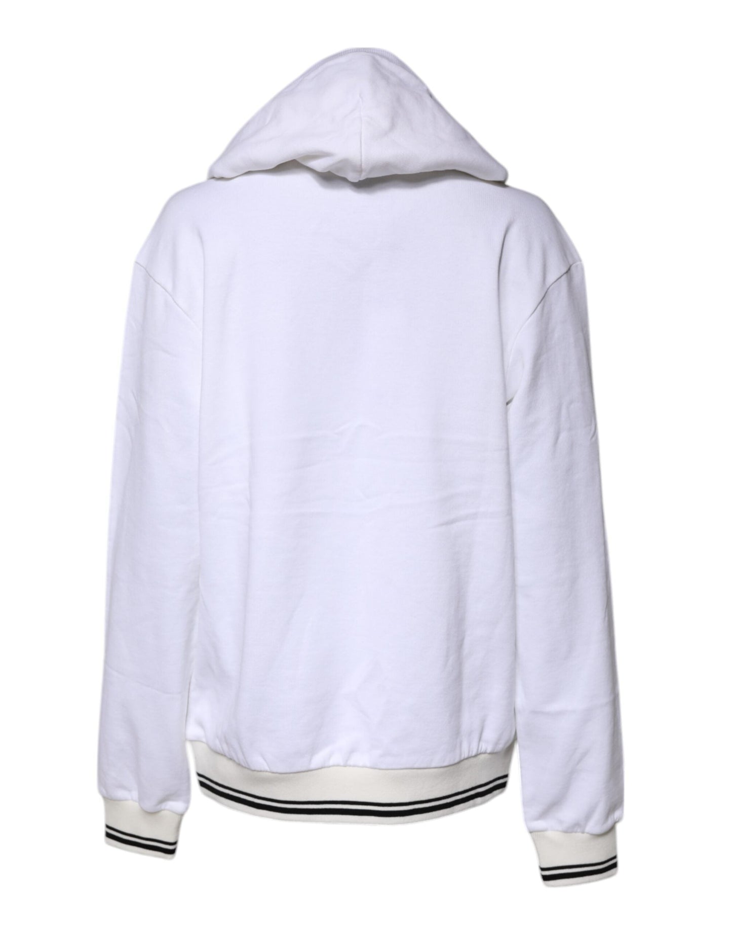 Dolce & Gabbana White #DGFamily Hooded Sweatshirt Sweater