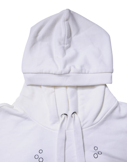 Dolce & Gabbana White #DGFamily Hooded Sweatshirt Sweater