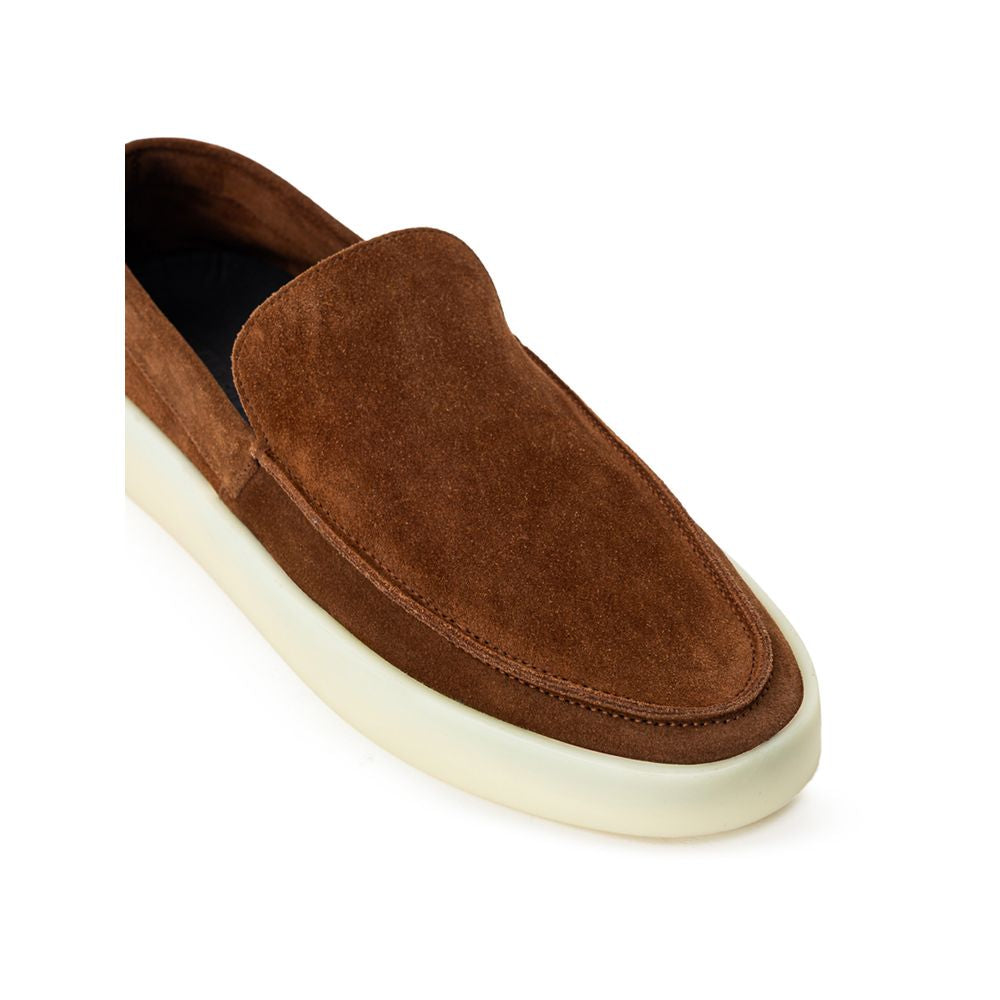 Fear Of God Brown Leather Slip-On Loafer