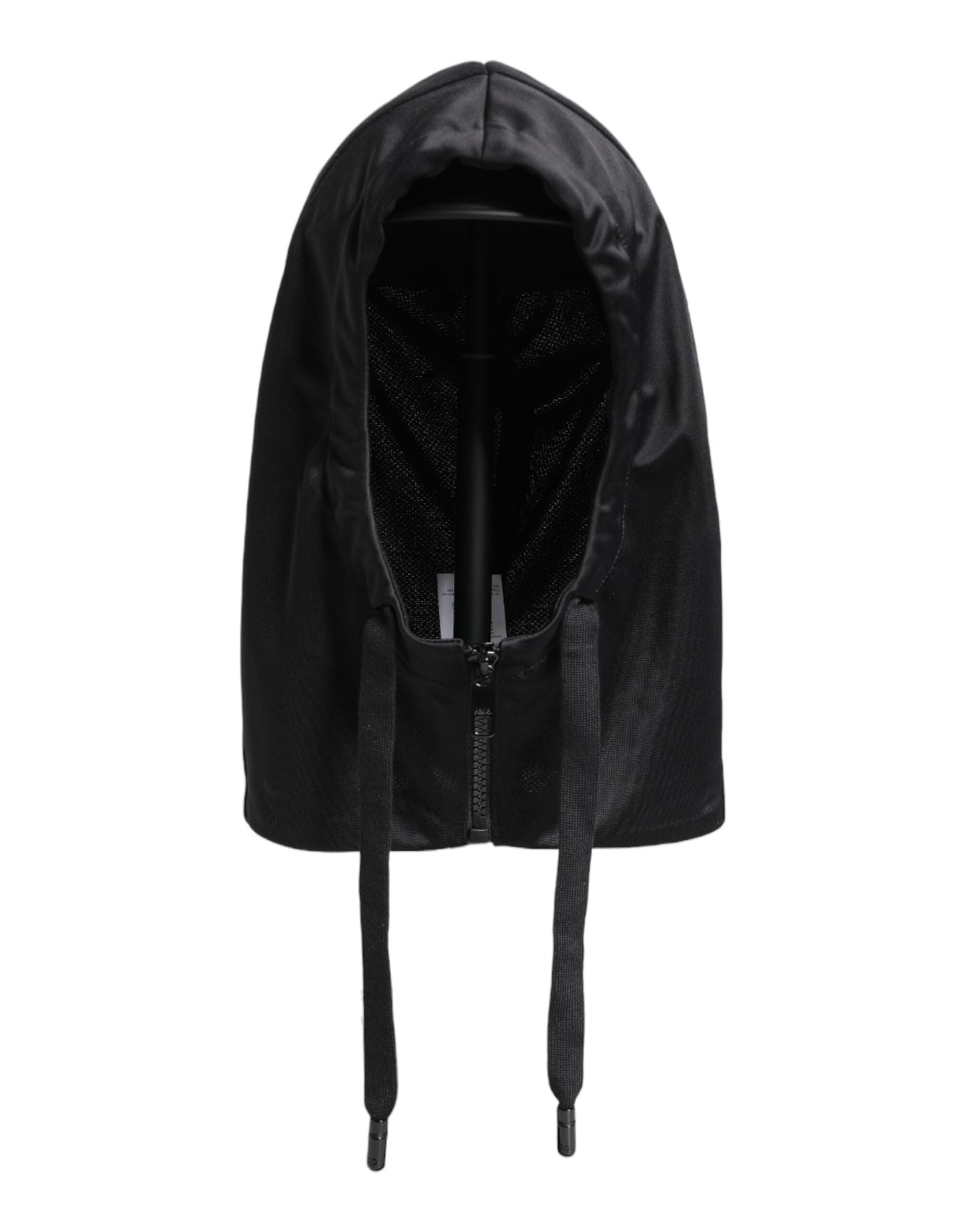 Dolce & Gabbana Black Polyester Whole Head Wrap Hat