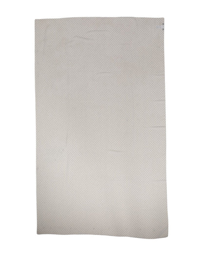 Dolce & Gabbana White Polka Dots Polyester Wrap Shawl Scarf