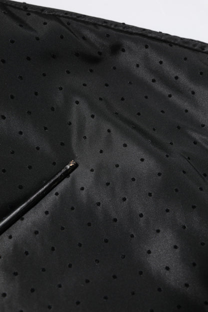 Dolce & Gabbana Black Long Sleeves Full Zip Bomber Jacket