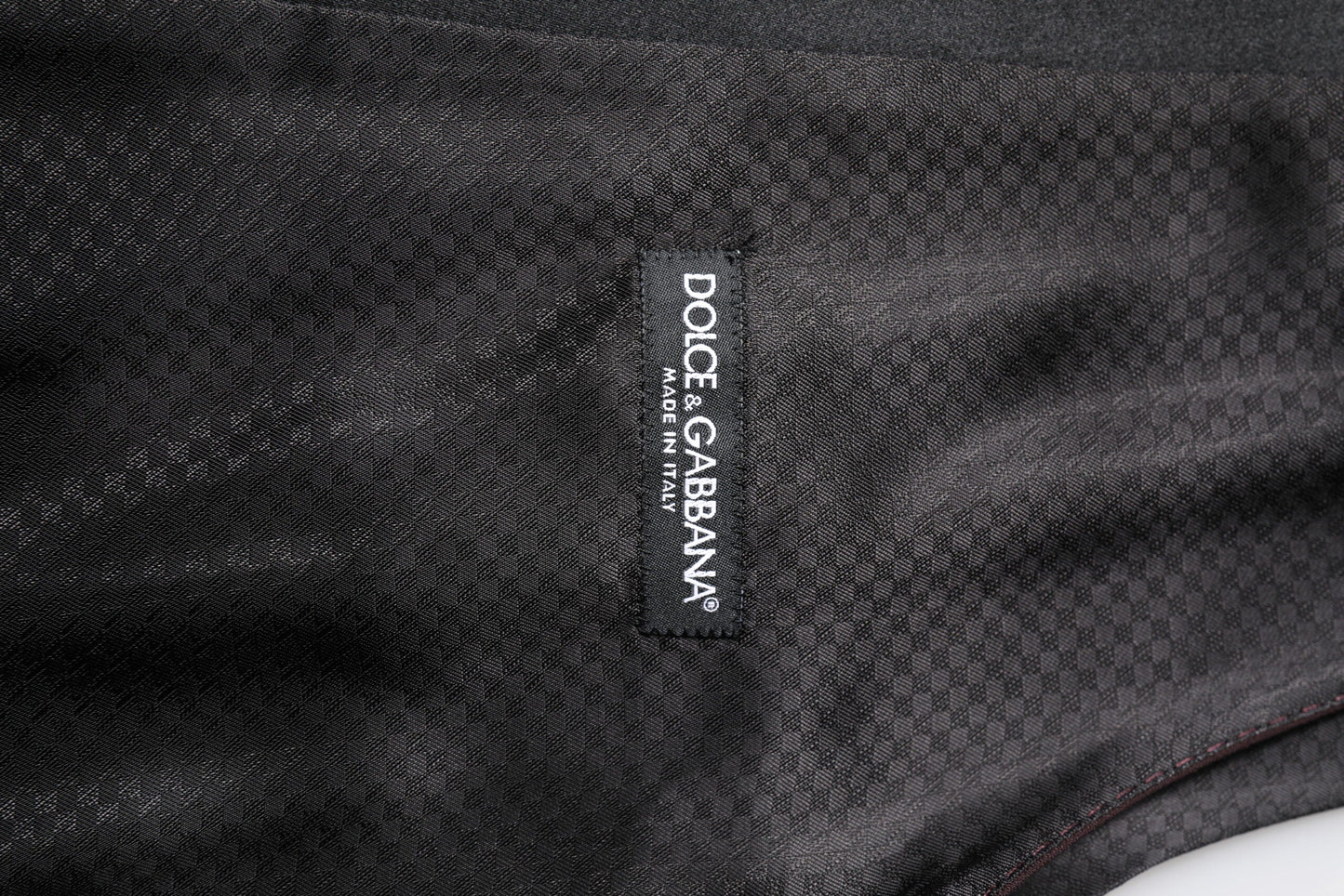 Dolce & Gabbana Maroon Wool Waistcoat Dress Formal Vest